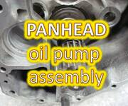 Pan head oil pump assembly