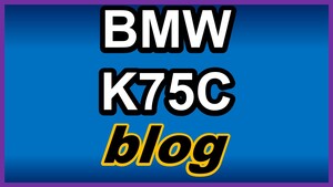 BMW K75C ブログ