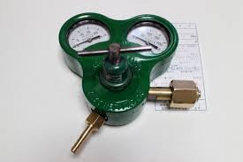 酸素ゲージ 修理の手順 圧力調整器 修理 | ガス切断器 圧力調整器 修理 